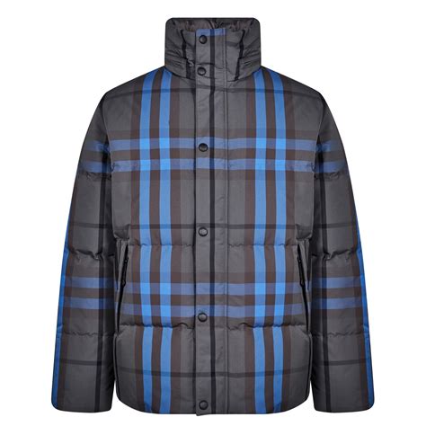 burberry blue puffer coat|Burberry reversible puffer.